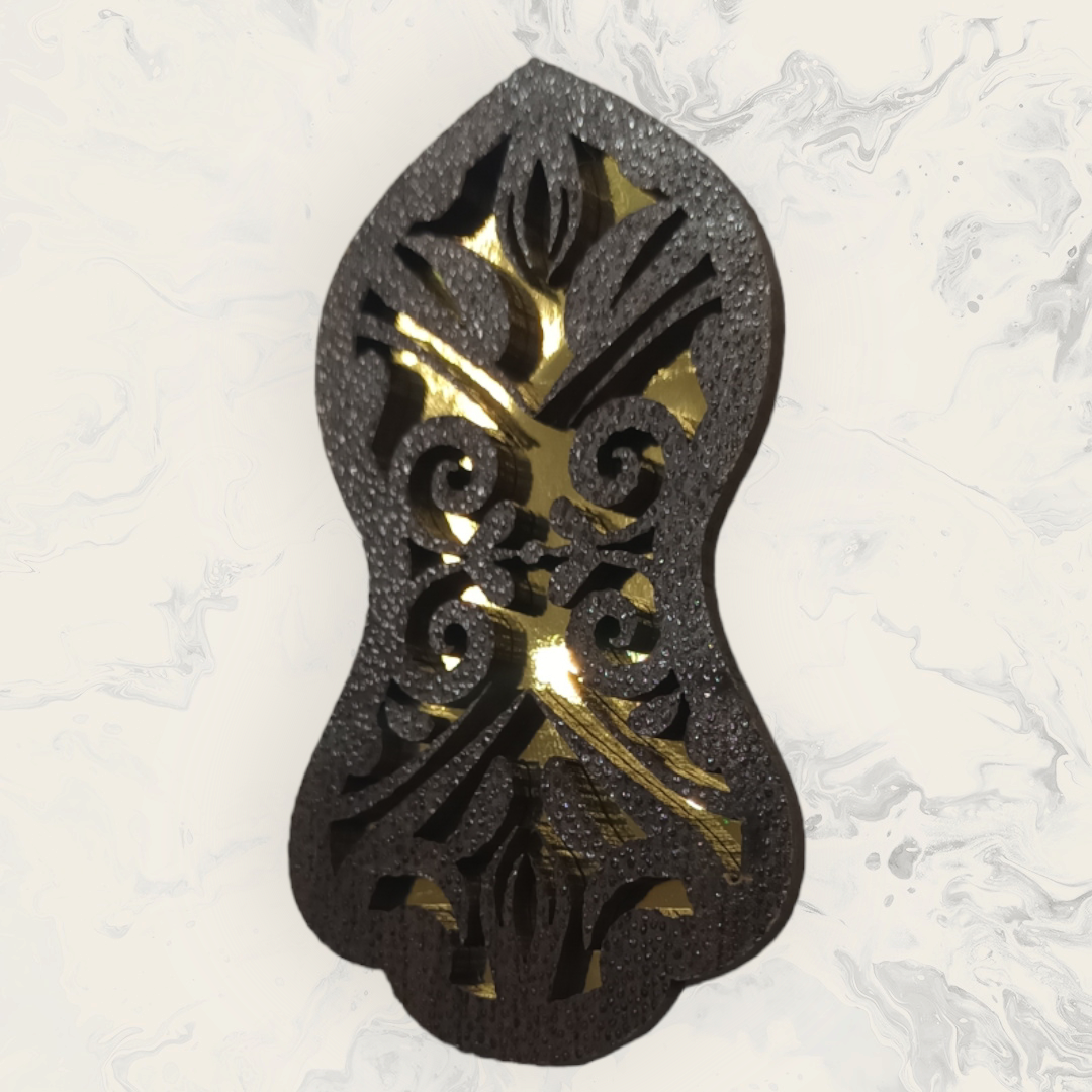 Nalain-E-Pak Badge - Small Wooden Brooches