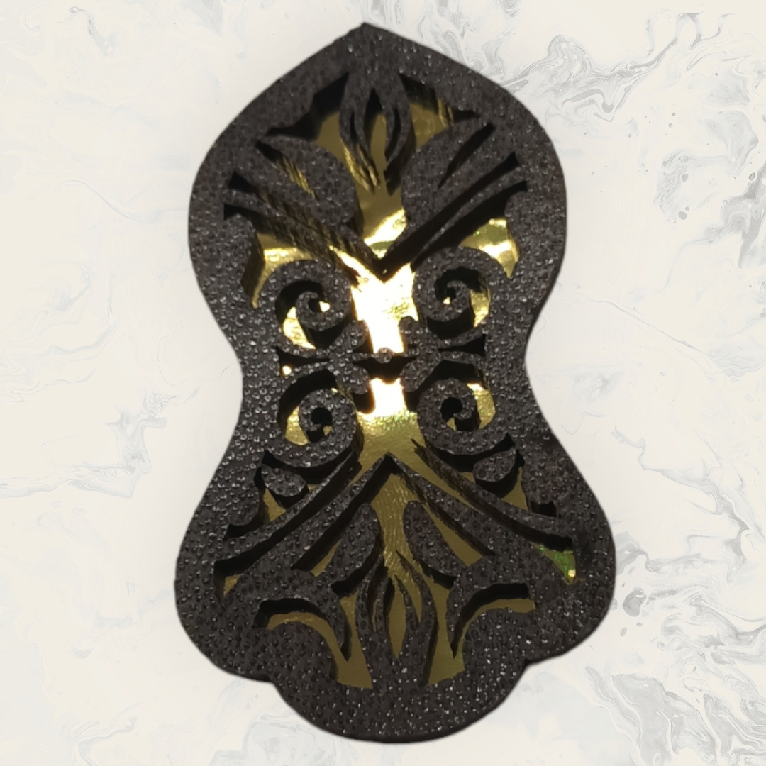 Nalain-E-Pak Badge - Small Wooden Brooches