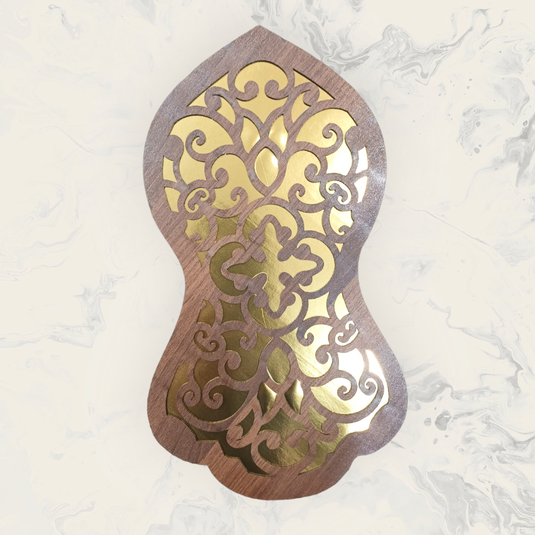Nalain-E-Pak for Wall - Wooden 13 Inch