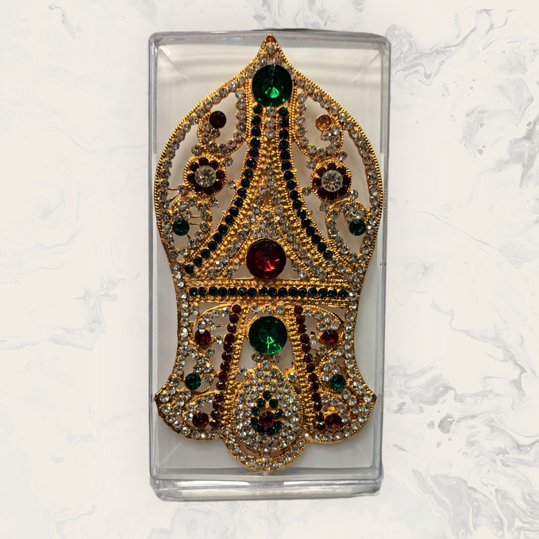 Nalain-E-Pak Badge with Stones (Extra Large)