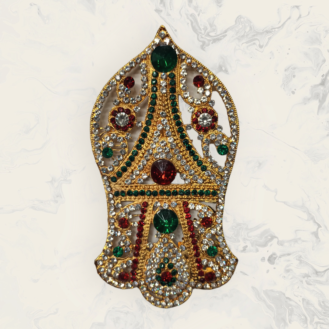 Nalain-E-Pak Badge with Stones (Extra Large)