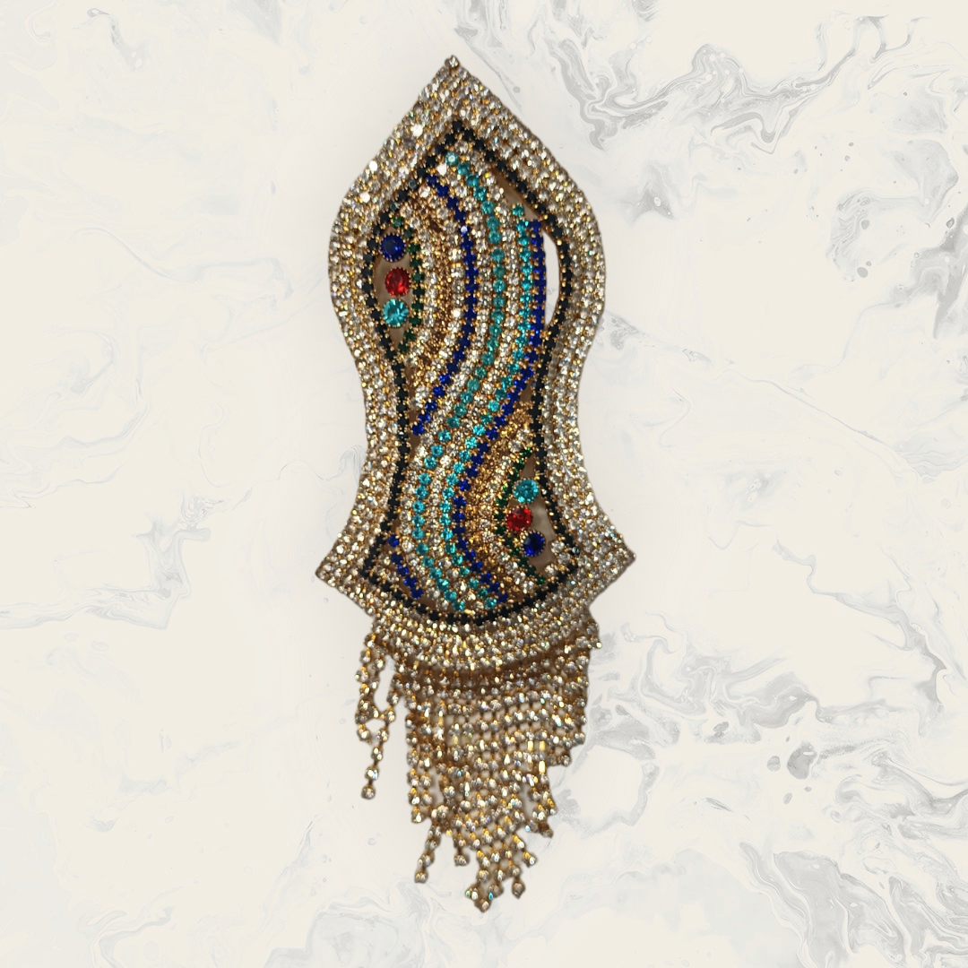 Nalain-E-Pak Badge with Stones (Large)