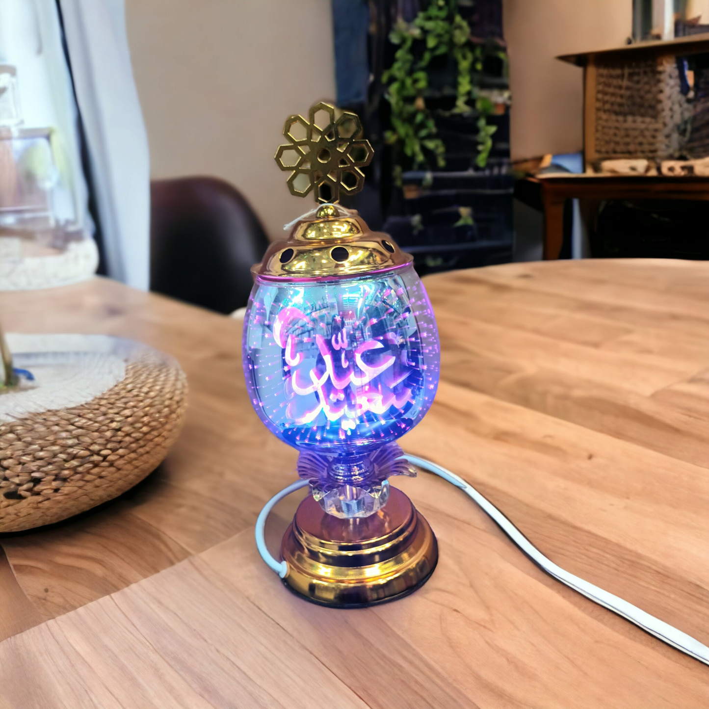 Electric Incense Burner Big with LED (8-4)