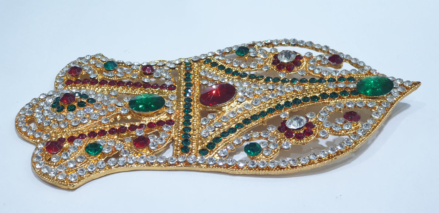 Nalain-E-Pak Badge with Stones (Extra Large)