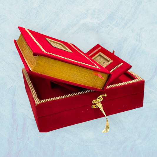 Quran Kareem - Kanzul Iman_Khazain ul Irfan (KI-19 Red Box)