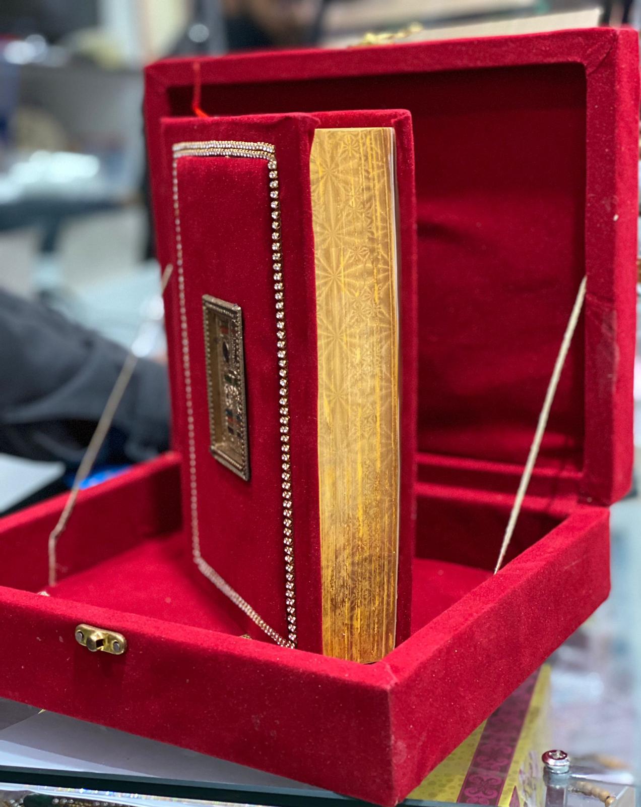 Quran Kareem - Kanzul Iman_Khazain ul Irfan (KI-19 Red Box)