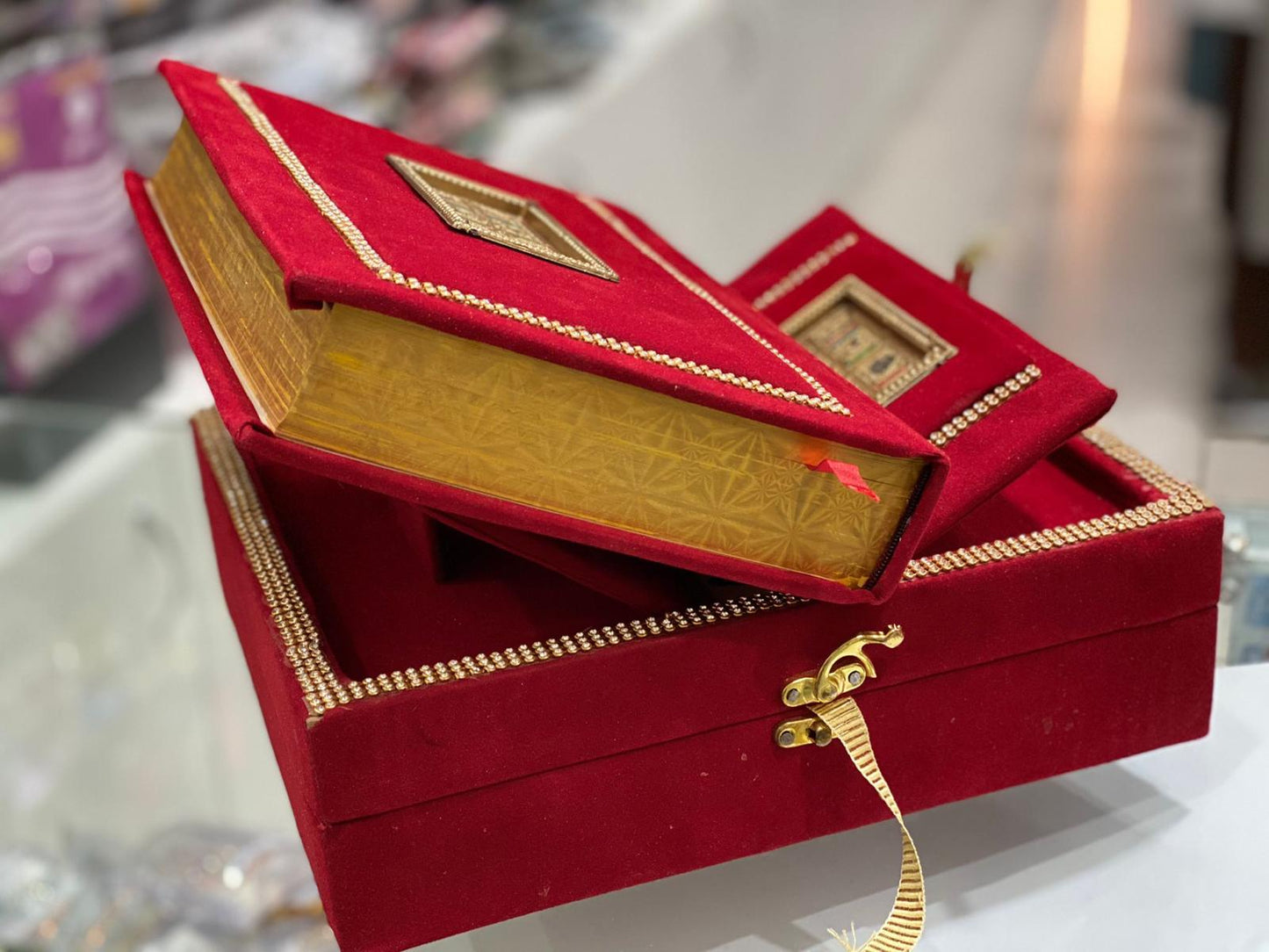 Quran Kareem - Kanzul Iman_Khazain ul Irfan (KI-19 Red Box)