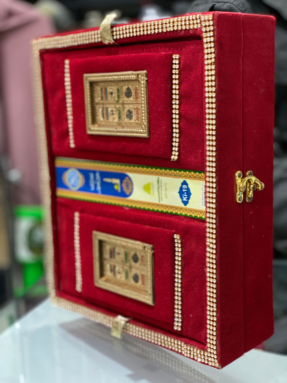 Quran Kareem - Kanzul Iman_Khazain ul Irfan (KI-19 Red Box)