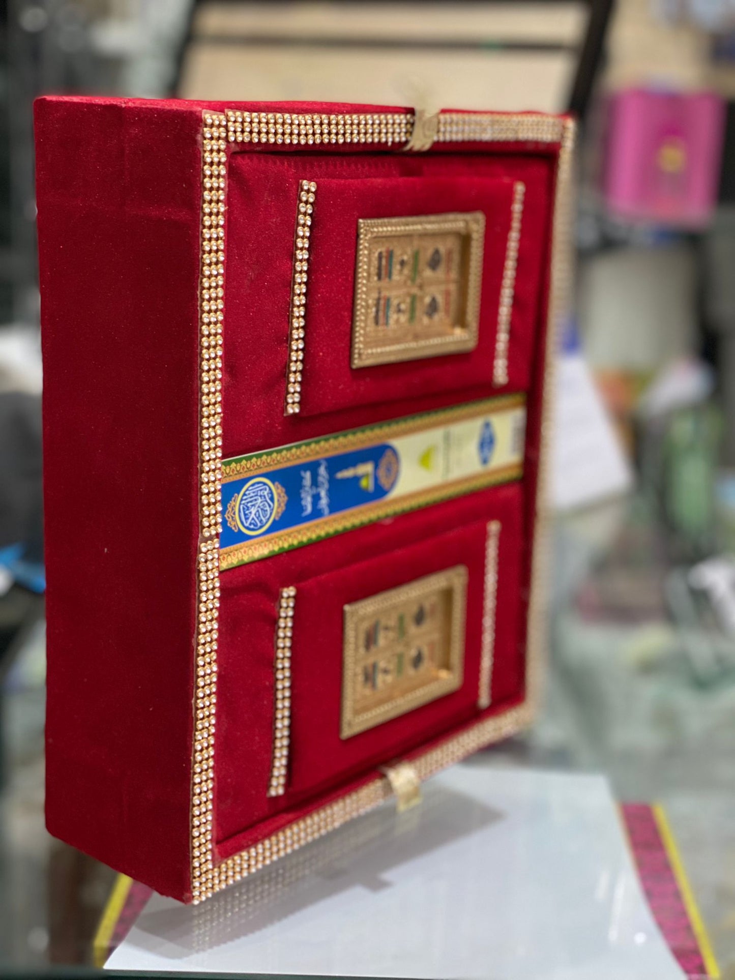 Quran Kareem - Kanzul Iman_Khazain ul Irfan (KI-19 Red Box)