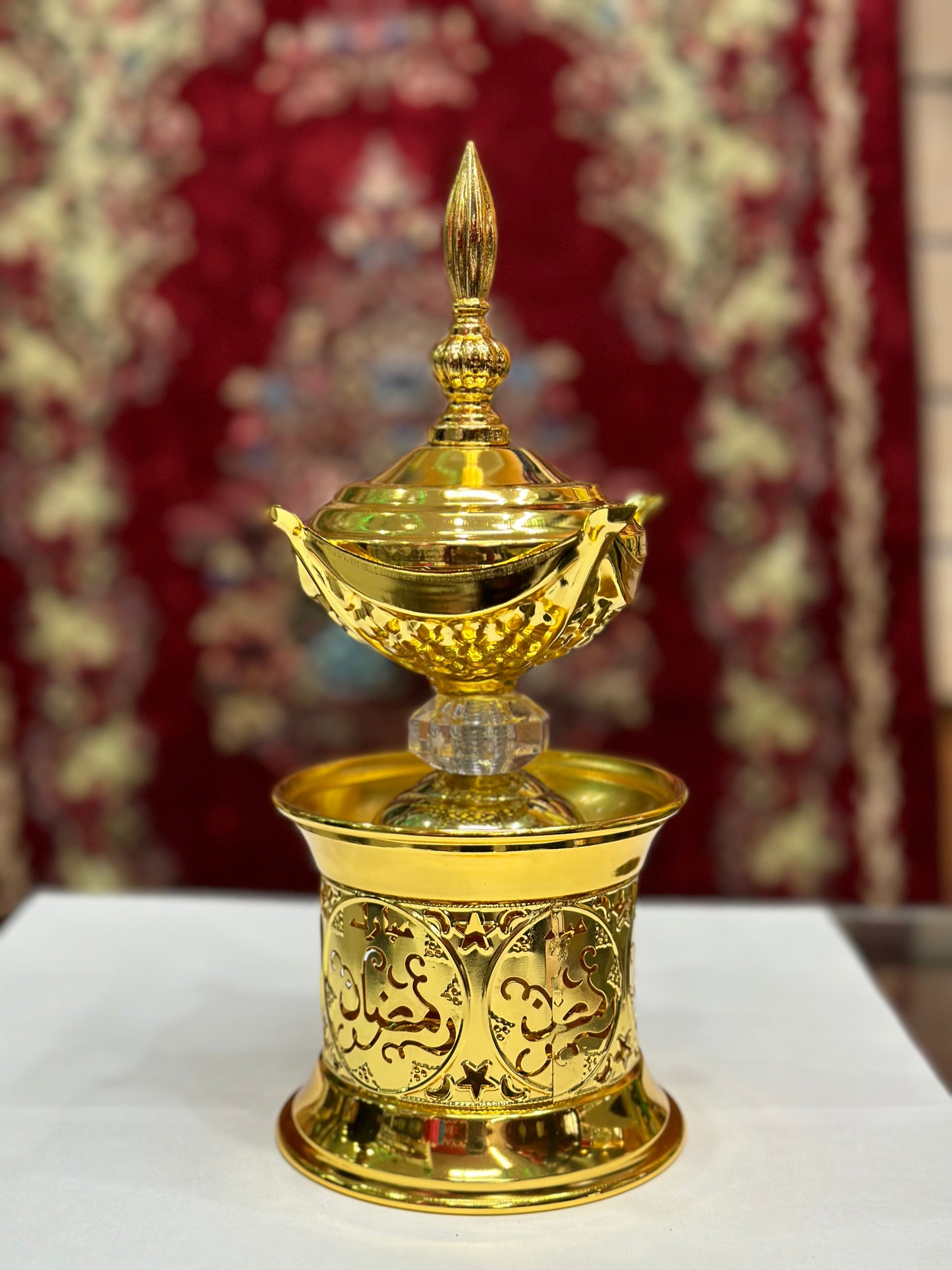 Charcoal Incense Burner Medium - Ramadan (8-7)